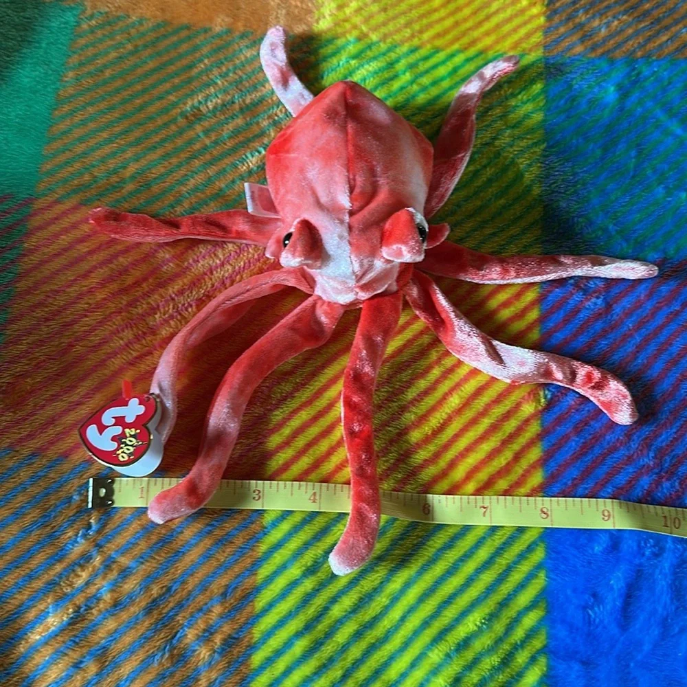 Ty 2000 Wiggly the Octopus Beanie Baby